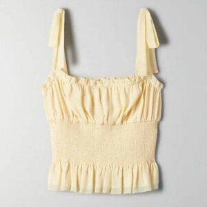 Aritzia Wilfred Camisole (Yellow)